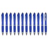 PATIKIL Retractable Ballpoint Pens, 1.0mm, Black Ink, Rubber Grip for