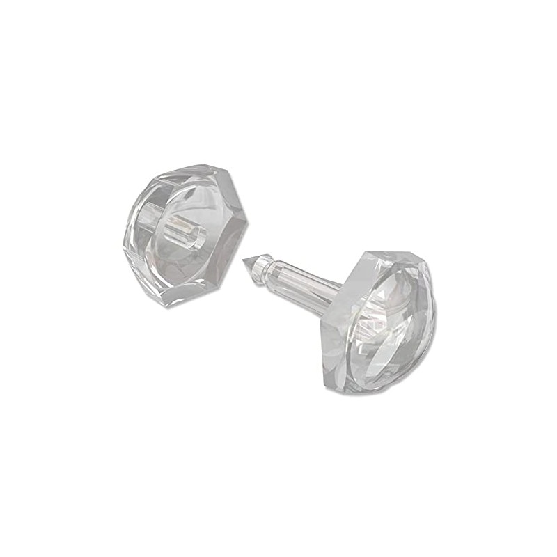 Telliswelt 50 Pleat Plugs for Fine Stores, Curtain Plugs for