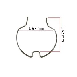 Turbo Charger Clamp Compatible with Renault Master 3 NV400 Movano B 2.3 DCI CDTI OEM 144605593R