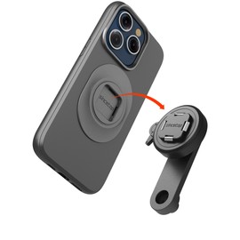 sincetop Series Q [ Quad ] Bike Phone Mount - Universal Bike Handlebar Stem Cap Phone Holder,Aluminum Bracket, Cycling Quick Mount for Mountain&Road&Ebike&Gravel Bike