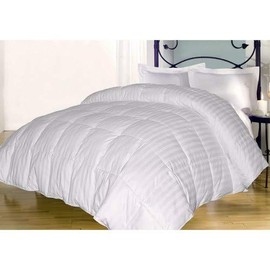 Blue Ridge Home Fashions 350 Thread Count Cotton Damask Down Alternative Comforter - King