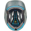 HX Gamer Baseball Batting Helmet Large Light Grey