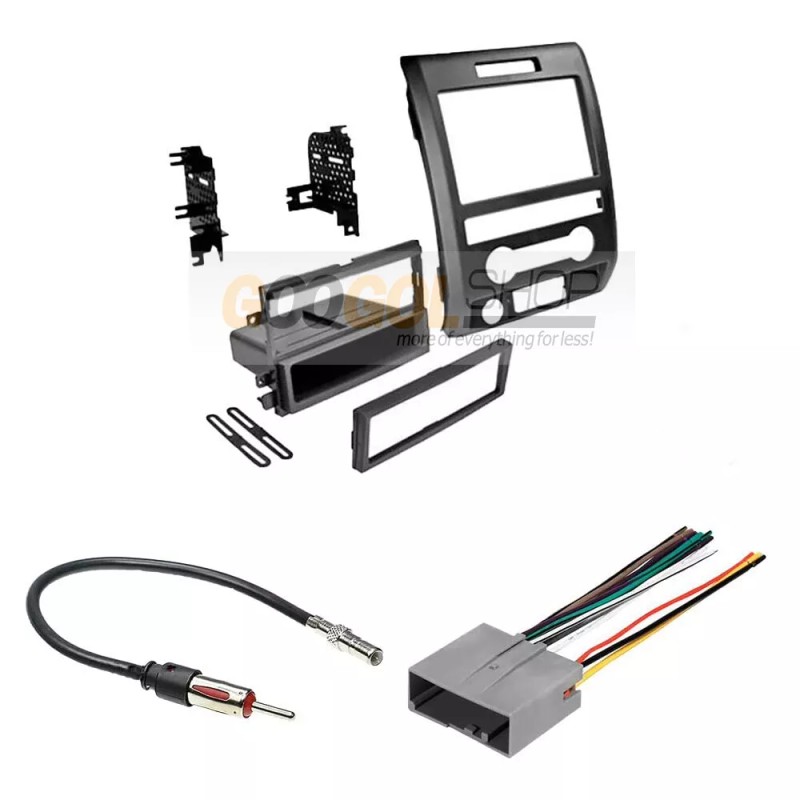 American International Single-Double DIN Radio Car Stereo Dash Install Kit