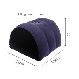 Aolowewin Inflatable Breads Pillow, Bed Wedges & Body Positioners Pillow, Traveling Pillow, Body Position Cushion, Rocking Pillow, Surface Flocking for Sleeping Traveling Yoga (G-Shape)