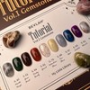 Vibla Tutorial Gemstone Marble Gel Nail Single Item S63 /