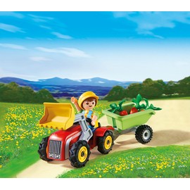 Playmobil 4943 Country Farm Boy with Children's Tractor Gift Egg