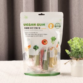 Jubebe Vegan Vegetable Dental Chews 150g / 주베베 비건 덴탈 껌 야채 150g