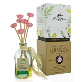 Penny & Rose Ceramic Rose Diffuser | Springhouse Watermelon Oil Scent