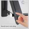 Laundry Drying Rack, Wall Mounted Retractable Clothes Hanger, Aluminium Home