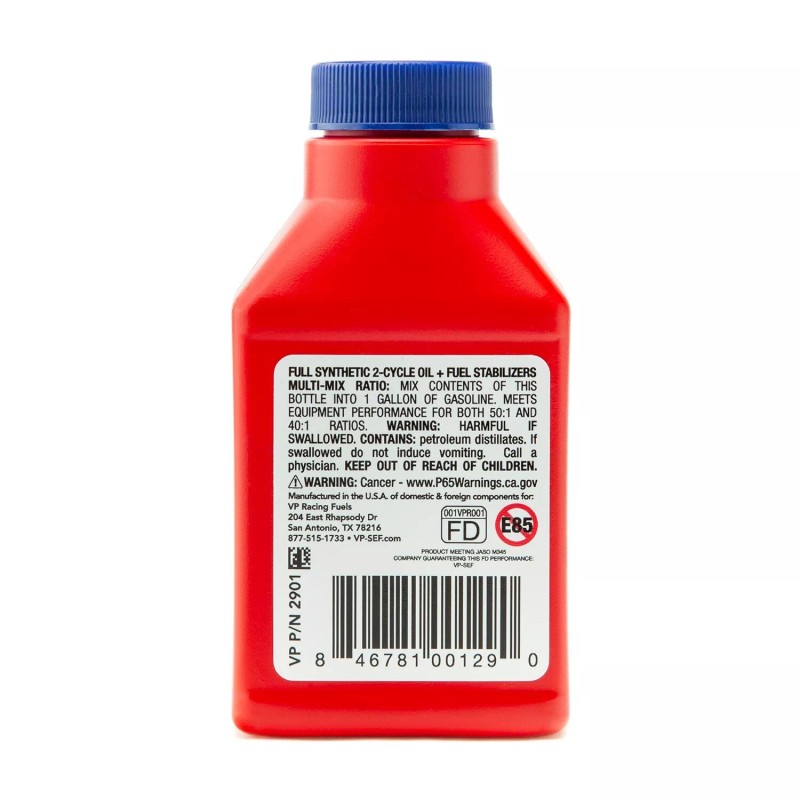 VP Racing Fuels 2901 Small Engine Fuels Full Synthetic 2-Cycle