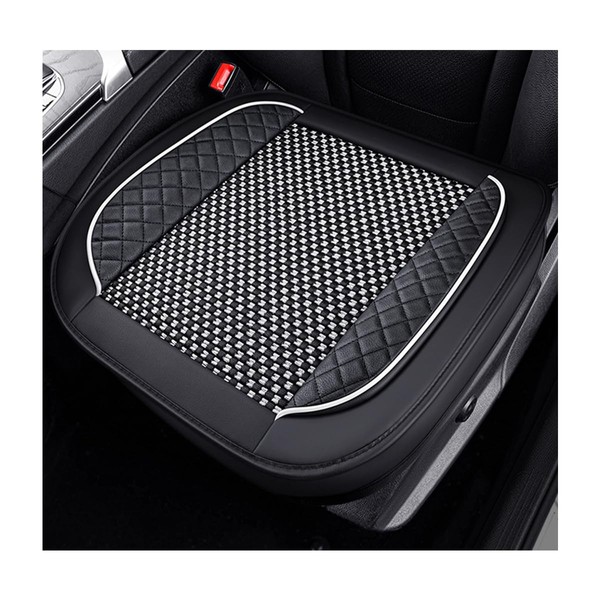 MUQIDA Leather Car Seat Cover, 24.4" × 21.7" Front Bottom