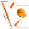 Mabor 6Pcs Orange Peeler Tool Plastic Citrus Lemon Peeler Orange