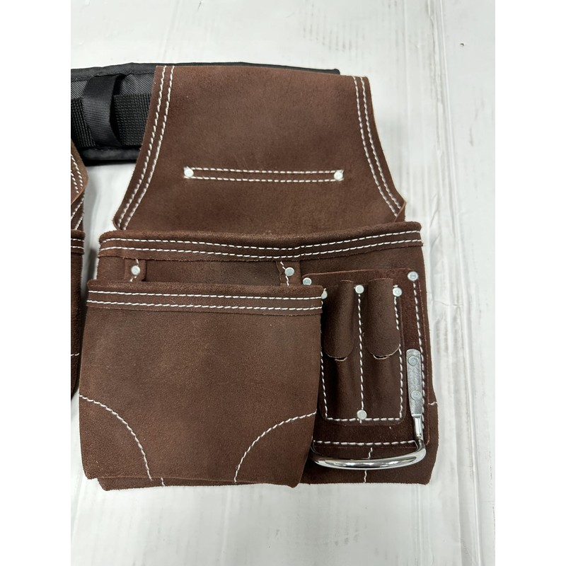 Zeluga 20-119 11 Pocket Rigger Heavy Duty Leather Tool Bag