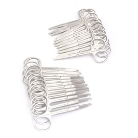 OdontoMed2011 Lot Of 24 Pieces Spencer Stitch Scissors 3.5" Stainless Steel ODM