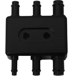 Gbodyparts 84-85 Grand National T-Type Billet Aluminum Vacuum Block Gasket Black