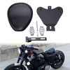 Custom Black Motorcycle Cushion Spring Solo Seat Baseplate Mounting Bracket