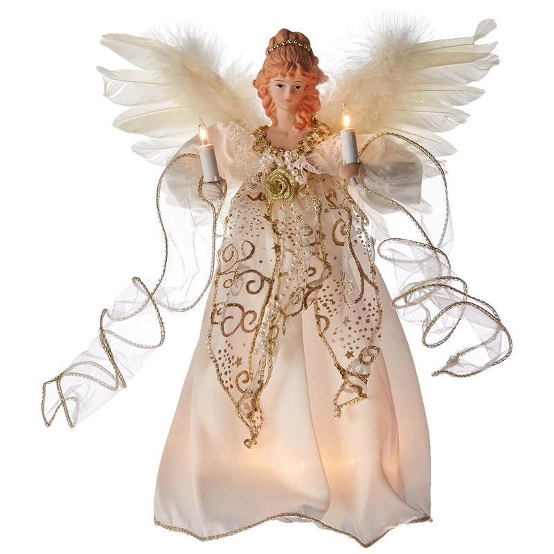 Kurt S. Adler UL2146 Illuminated Angel Treetop
