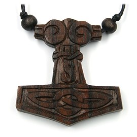 Thor Hammer Necklace / Chain Pendant 4 cm Includes Band