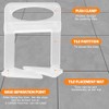 DGSL Tile Leveling System, 2000-Piece 1/16" Tile Spacers Clips Tile