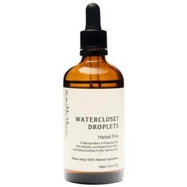 Vanilla Blanc Water Closet Droplets, Essential Oils for Toliet Odours, Poo Drops for Toilets (Herbal Pine)