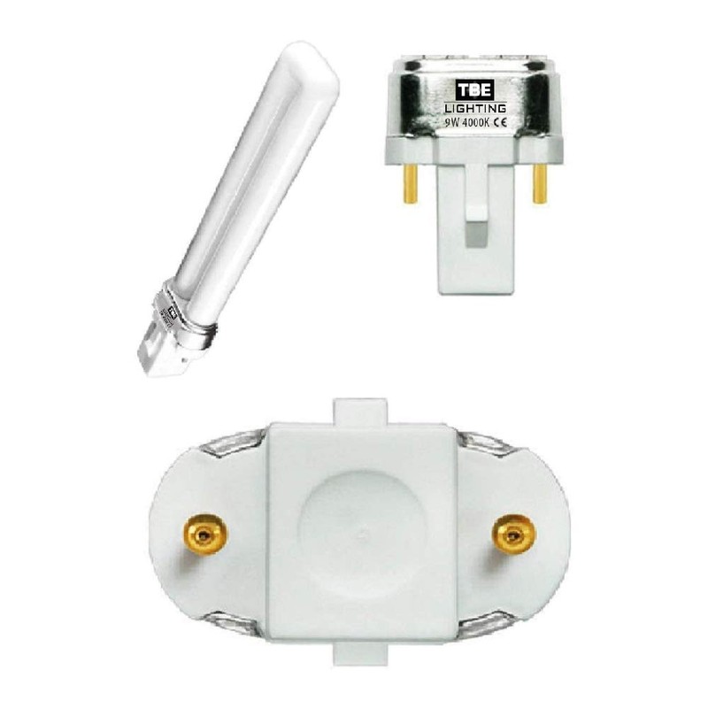 TBE LIGHTING 9w G23 2-Pin CFL Energy Saving Lamps -