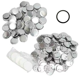 Shandini Can Badge Safety Pin Type Material Set for Can Badge Machines Parts Material DIY Manufacturing Parts Set of 100 Pieces 44mm