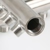 GOGOUP 3 Way Distribution Water Manifold Air Flow Pump Tubing