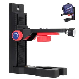 Laser Mount for Telescopic Rod: Multifunctional Laser Wall Mount Height Adjustment Laser Stand with Magnet for Wall and Ceiling Mounting