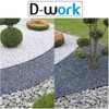 Garden Edging Flexible Smooth Anthracite Grey Height 10cm x Length