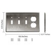 Henne Bery Soft Modern Decorative Wall Plate Switch Plate Outlet