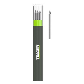 Tracer 2.8mm Carbide Tipped Lead 3-Pack with Anti-Snap Case - Lead Refill for Mechanical Pencil to Mark Wood, Metal, Ceramic, Glass, Woodworking and Carpenter Pencil Tool Use - ALPC1