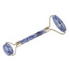 Jade Roller Facial Toner, Natural Double Head Beauty Face Roller