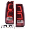 PIT66 LED Tail Lights Compatible with Chevy Silverado 2003 2004