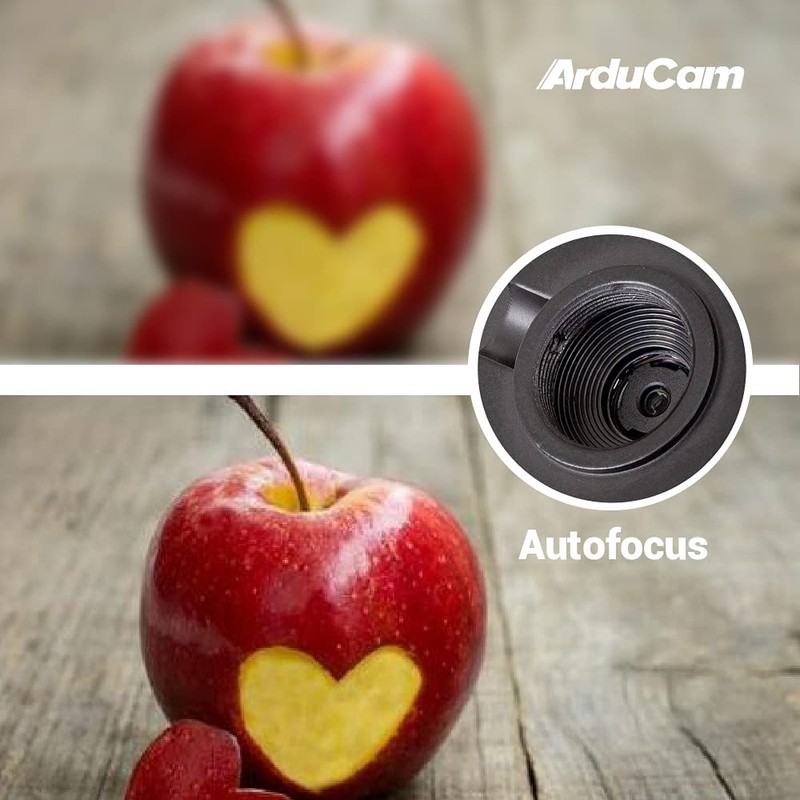 Arducam 4K 8MP IMX219 Autofocus USB Camera Module with Metal