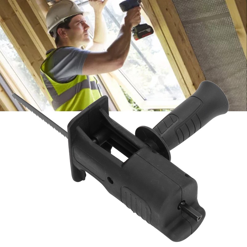 Reciprocating Saw Attachment Set, Triangular Connecting Handle, Lightweight Jigsaw Attachment,