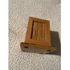 Unbranded Bamboo Wood Desk Pen Pencil Holder Stand Multi Purpose