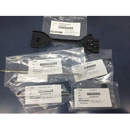 Subaru Battery Tie Hold Down Holder Clamp Kit with Rods and Nuts 2006-2014 B9 Tribeca OEM NEW Genuine 82182AG10A 82161AE00A9E 82161AJ11A 023806006 X2