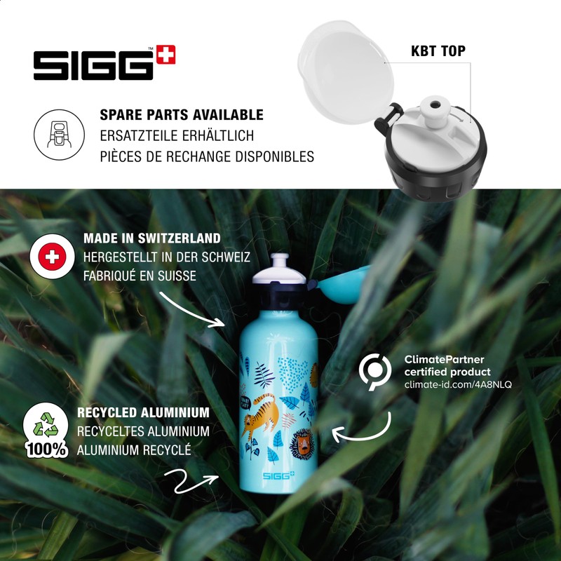 SIGG - Aluminium Kids Water Bottle - KBT Beary -