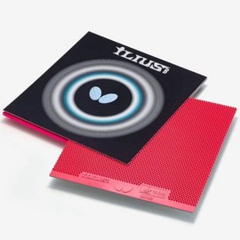 Butterfly Table Tennis Rubber Sheet Speed Rubber XS Red (006)/1.3mm