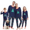 V.&GRIN Pijama familiar de Navidad a juego, Star Tree, 10