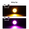 XtraGlow Dual Revolution 2" Round 9LEDs Amber Clearance Side Marker