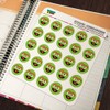 Sesame Street Oscar The Grouch Face Planner Calendar Scrapbooking Crafting