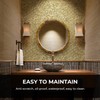 STICKGOO Peel and Stick Backsplash Tiles, Stick on Mosaic Self