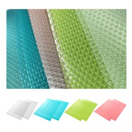 8 Pieces Cut to Size Refrigerator Mats, Non-Slip Kitchen Mats, Drawer Mats, Placemats, Multipurpose Mats, 4 Colors (45 x 29 cm)