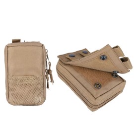 LQ In Stock Tactical Medical Pouch American Warehouse Medical Pouch Storage Outdoor Hiking Camping Medical Pouch Organizercolor: Coyote