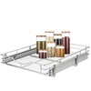 DINDON Pull Out Cabinet Organizer (11"W x 18"D), Pull Out