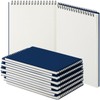 Engrowtic 6 Pack Graph Paper Spiral Notepad A5 Top Wirebound