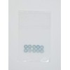 M2 Flat Washers (Flat Washers) Uniqlo Plating, Pack of 10
