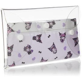 Sanrio Clear Multi Case with Pouch, Sanrio Pouch, Cosmetic Pouch, Square Pouch, Small Item, Clear, Transparent, Inner Pouch, My Melody, Chromi, Cinnamorroll, Hangyodon, Pochakko, Sanrio Characters