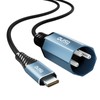 Tisino Male XLR to USB C Audio Output Cable, 32bit/384kHz,